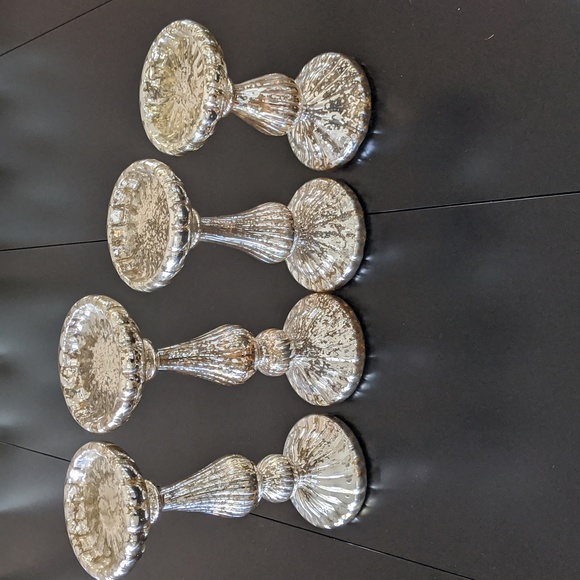 Lightweight Decor Candle Holders (Bundle of 4) **Candles NOT Included** - Picture 2 of 8